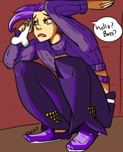 mcgrumbles:  Doppio commandeers a dog house.