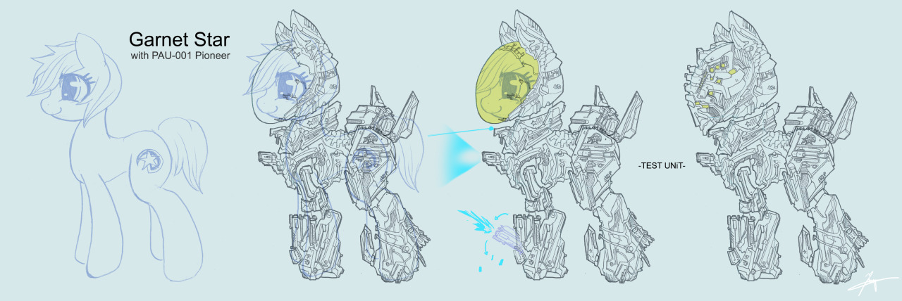 Some idea I got a long time ago. Inspiring from R-type and some deadspace suit element.