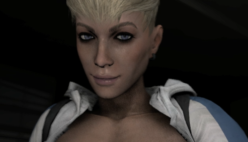 blackspleenlotus:  Cassie Cage handjob. I was trying to give her this shit-eating