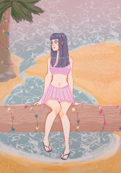 hogeky:  this is my work for the @summernarutozine ^^ i drew this months ago and looking back at now idk how i feel about this XD it looks kinda cartoonish and i dont really like it …… wish i could redo this XDDD