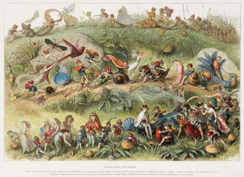 Richard Doyle (1824-1883), ‘Triumphal March of the Elf-King’, 1870”This important person