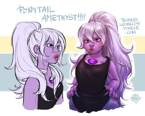 Porn Pics trufflesmushroom:  some loose amethyst sketches