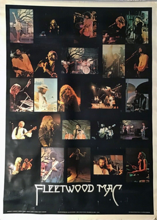 Couple of scans from this giant collage poster.  Both pics are from the Day on the Green concer