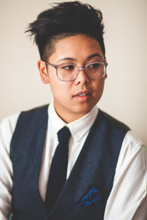 melles:  Decided to take headshots of myself