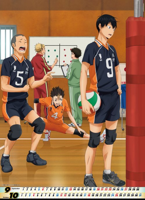 yoshi-x2:Haikyuu!! 2015 Calendar.