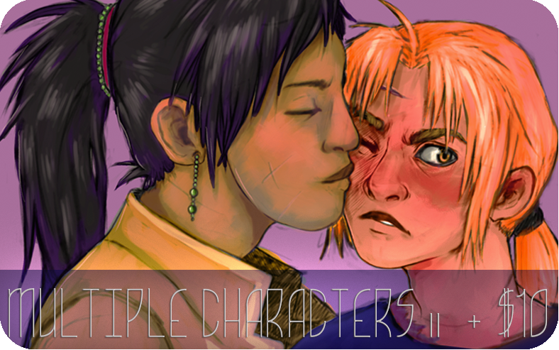 zeromylesperhour:  Hey! I need money so I’m opening - commissions!   Digital Sketches: