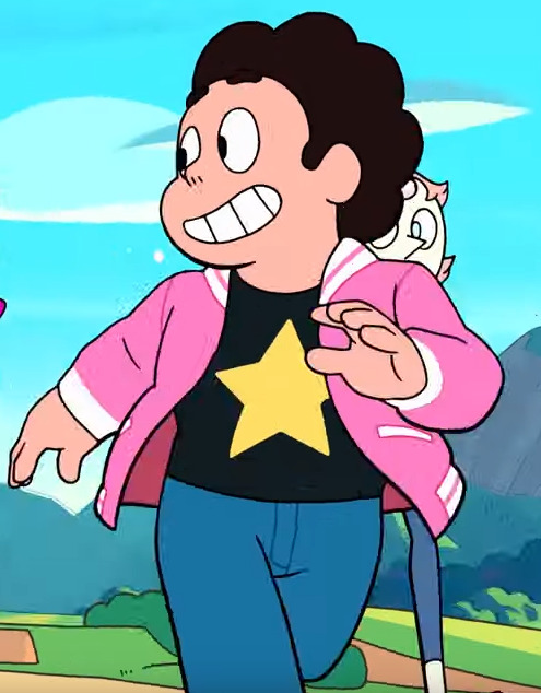 Steven’s wearing a new shirt! Or, well, an old shirt, I guess, since it’s the