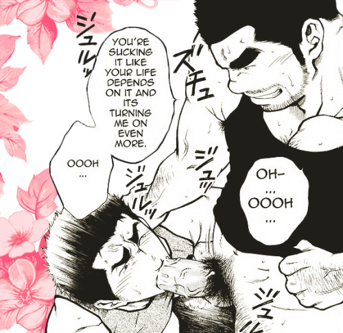 cute-bara:  I love these scenes from this manga! They’re so hot!  😊 “Male Honey Bee”Art by: TerujirouEdited by: Cute-Bara  