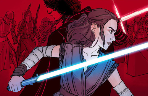 sleemo:Art from Star Wars: Women of the Galaxy written by Amy Ratcliffe, to be released Oct 30th. Pa