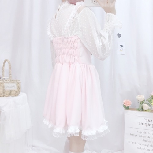 honeysake:♡ Cute Lacy Kitten Dress (2 Colours) - Buy Here ♡Discount Code: honey (10% off your purcha