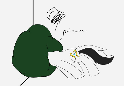 taboopony:  hay I never once promised good backgrounds  X3! *giggles* Poor guy~ 