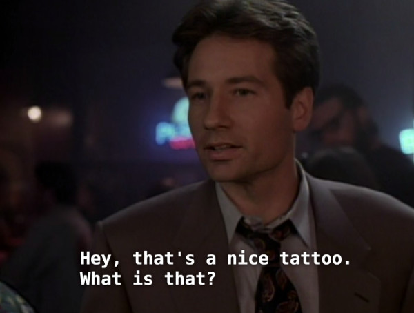 fucknobadtattoos:  andrewbnk:  X-Files x Kreayshawn ☺️  Ayyy lmao