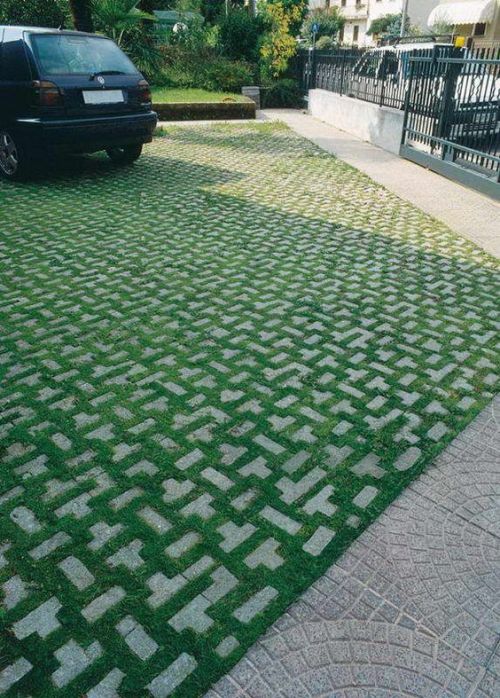 bywandandsword: punsmythee: Aesthetic: green parking lots They improve infiltration of water to the 