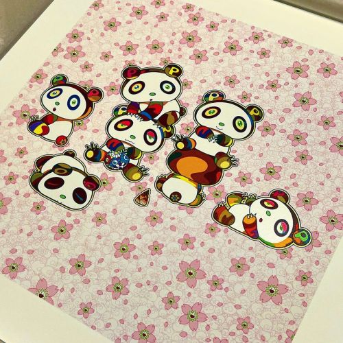 Coming soon at KUMI Contemporary. Baby pandas are flocking! Yay!  #takashimurakami  www.inst