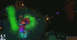 leagueofvictory:  Oh sweet, thanks for the leash Draven (Check out 100  league gifs at Leagueofvictory!)
