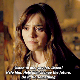 enigmaticwho: You know, just Clara Oswald totally bossin’ it up.