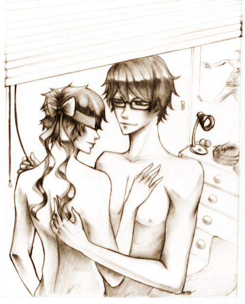 Misawa Reverse Bang. :&gt;illustration by me, and the fic is here: Hush Fic by the lovely cinnamonwr
