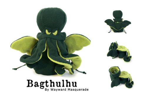 waywardmasquerade: Bagthulhu Giveaway To celebrate hitting 2000 followers, we’re giving away a Bagth