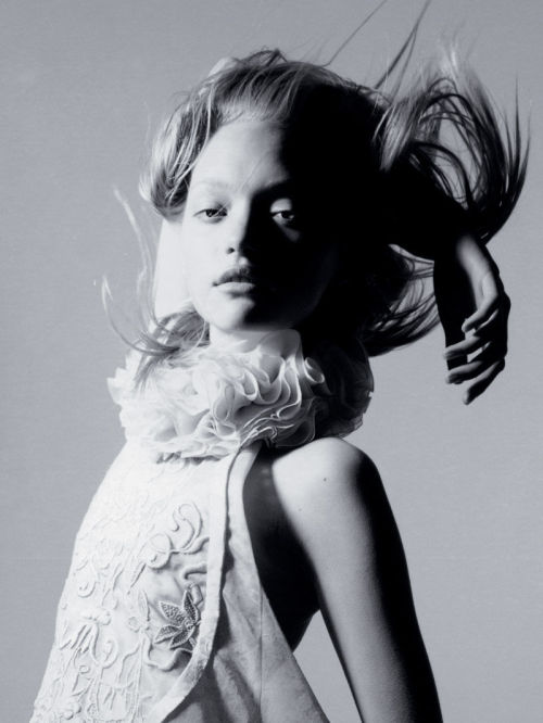 gabbigolightly: Gemma Ward in ‘Synaesthesia’ by Nick Knight