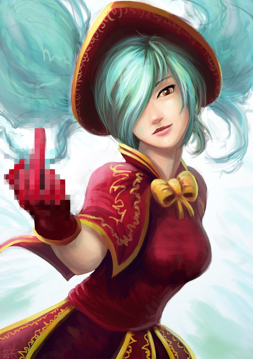 thekawaiiod:  LoL - No Words by cubehero 