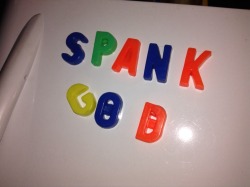 palefriday:  Spank god