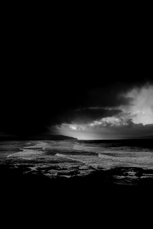 maxsix:Black Storm over Portstewart Strand, United Kingdom | Original photography by Michael Shannon