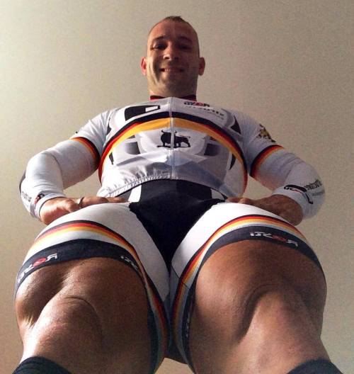 muscle-addicted:  Robert Förstemann  Love this handsome man and his legs.