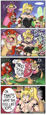 thegraphicginger:Bowsette gains the power-up