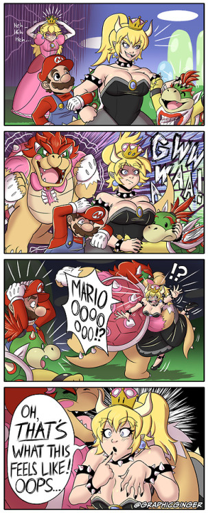 thegraphicginger:Bowsette gains the power-up porn pictures