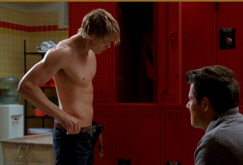 boycaps:  Chord Overstreet shirtless and wet in “Glee” 
