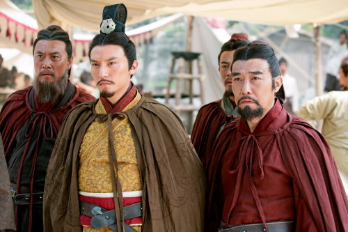 movie stills of 赤壁chì bì (red cliff) by 吴宇森John Woo.