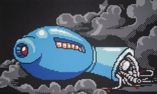 it8bit:  How the Mega Have Fallen Created by 8-bit Artist || FB