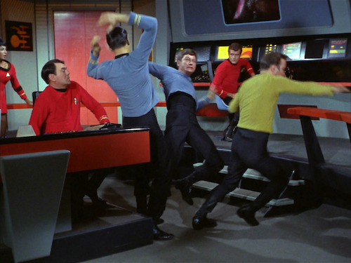 1shirt2shirtredshirtdeadshirt:trek-tracks: The Senior Officer Bridge Ballet Talent Show went exceedi