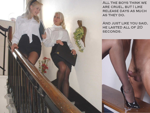at-her-feet:makinghimwait: not4davey:  All the boys think we are cruel, but I like release days as m