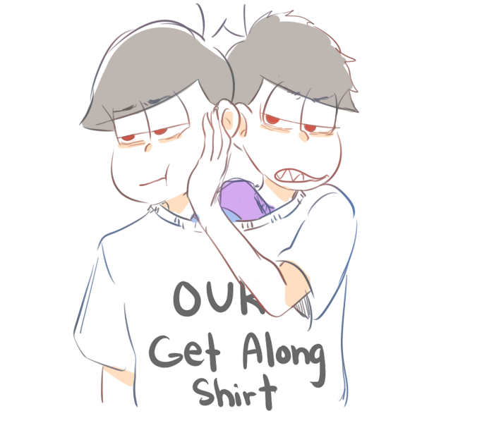 artsy-kuma:  THEY GONNA GET ALONG BC JYUSHI LOVES BOTH 