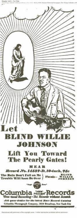 ch-dld-bft-brit-omm:Blind Willie Johnson (January 25, 1897 – September 18, 1945)Tracklist : 00:00 - 