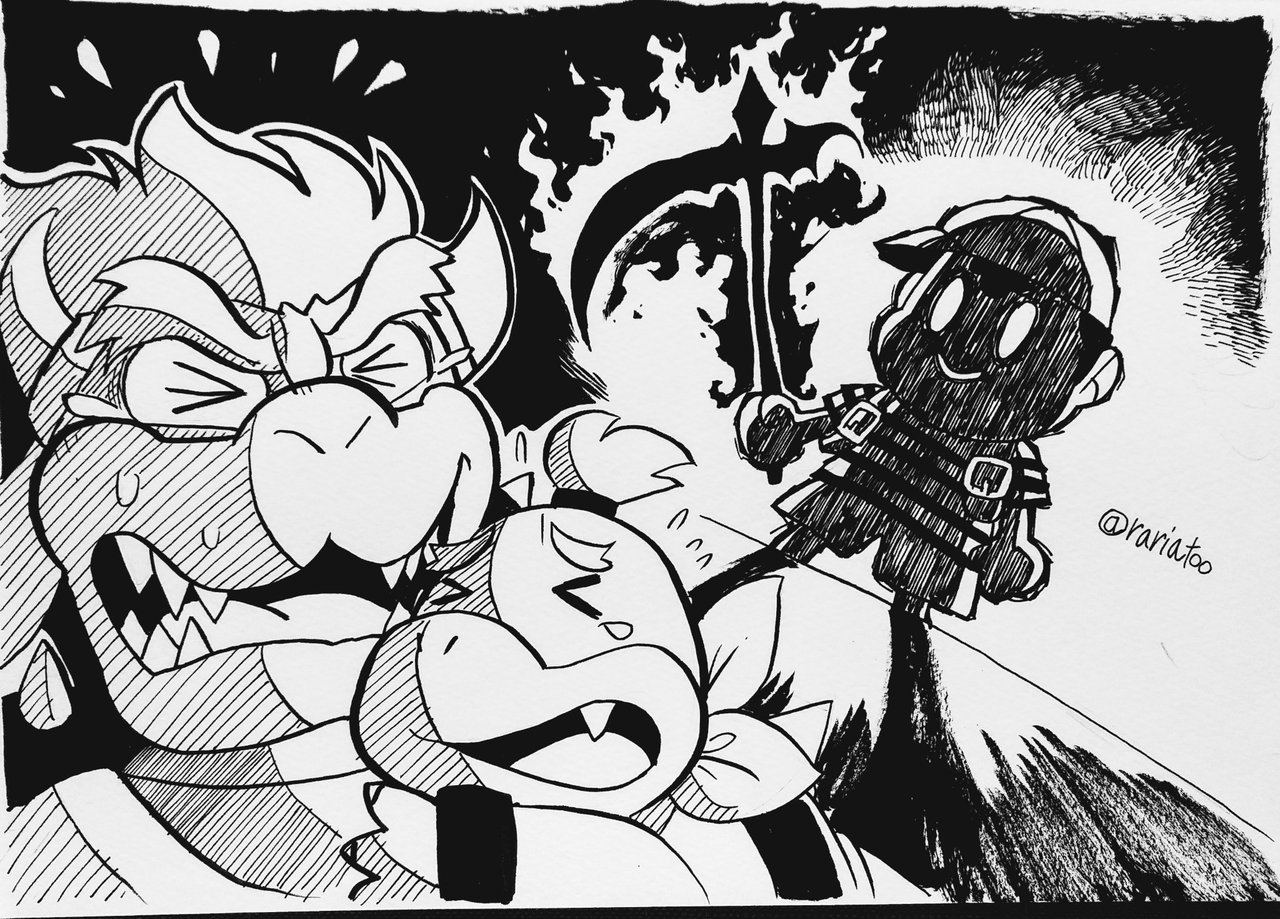 rariatoo: Inktober2018 [Super Smash Bros] DAY1 meta knight  mewtwo DAY2 simon 