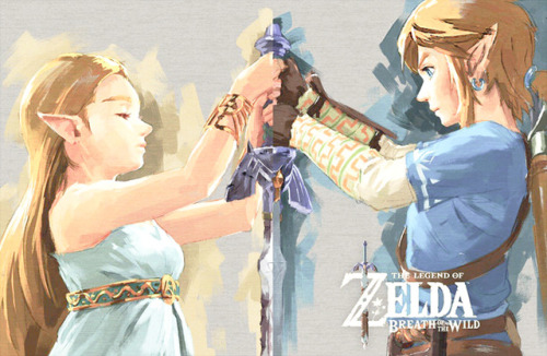 elfzelda: ♡ Happy 1st anniversary Breath of the Wild!!  ♡