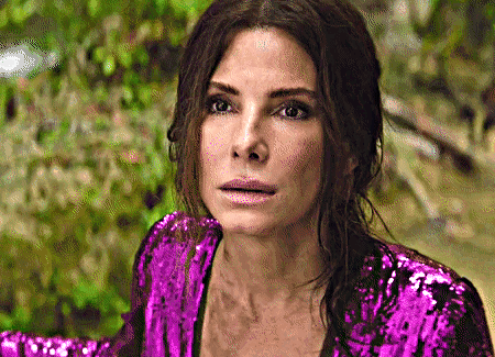 do you remember? — SANDRA BULLOCK as Loretta Sage in THE LOST CITY...