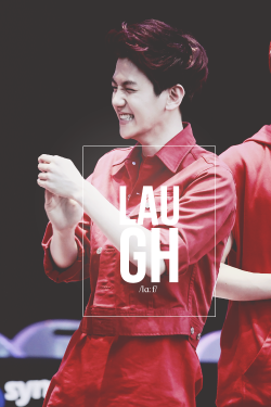 xiupreme:  Laugh; /lɑːf/ /læf/  1.  To