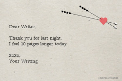 politicsprose:  Love Letters From Your Writing(via