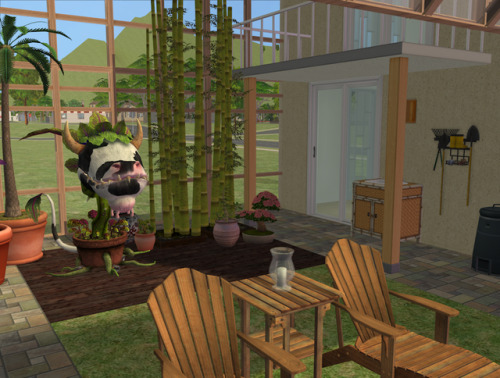 Ecological Guru - 2x2 lot for TS2. Built using the Ultimate Collection. Minimally furnished, costing