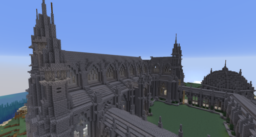 More amazing pictures from the Apex Minecraft server.  Thanks to the builder, Sektrif, for the tour.