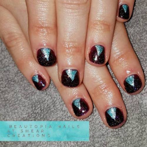 Another dose zen/goth loveliness, this time for @zenfromwithin #nails #nailart #nailstagram #nailart