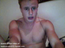 WANK ON CAM - GAY WEBCAM WANKER - NUDE BOYS