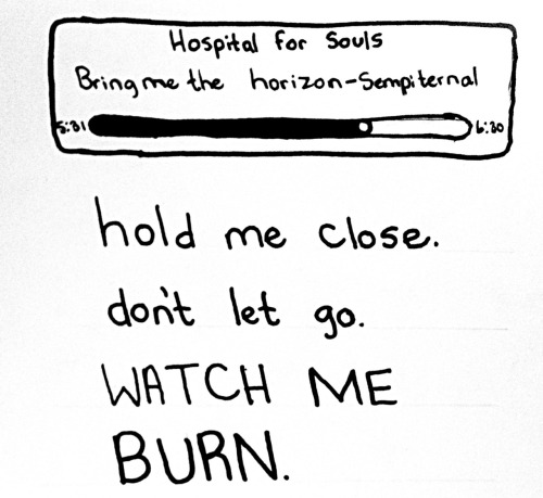 pierce-the-mice-and-horizon:  Hospital for souls// Bmth 