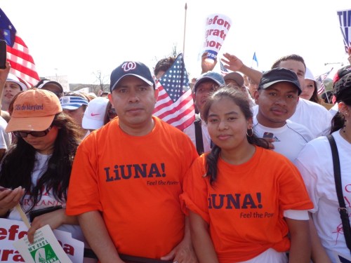 aflcio: Rally on Capitol Hill for immigration reform on 4/10 America’s Unions Ensuring Immigra