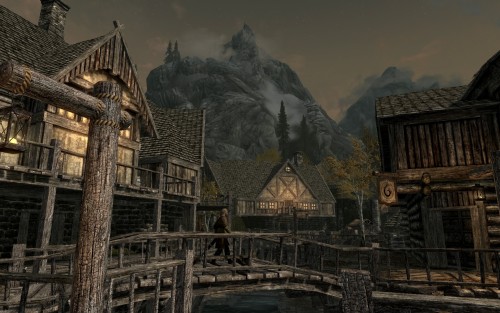 karstaags-kooky-kastle:  Skyrim scenery porn (HD Textures pack) Sorry if some of these are repeats.