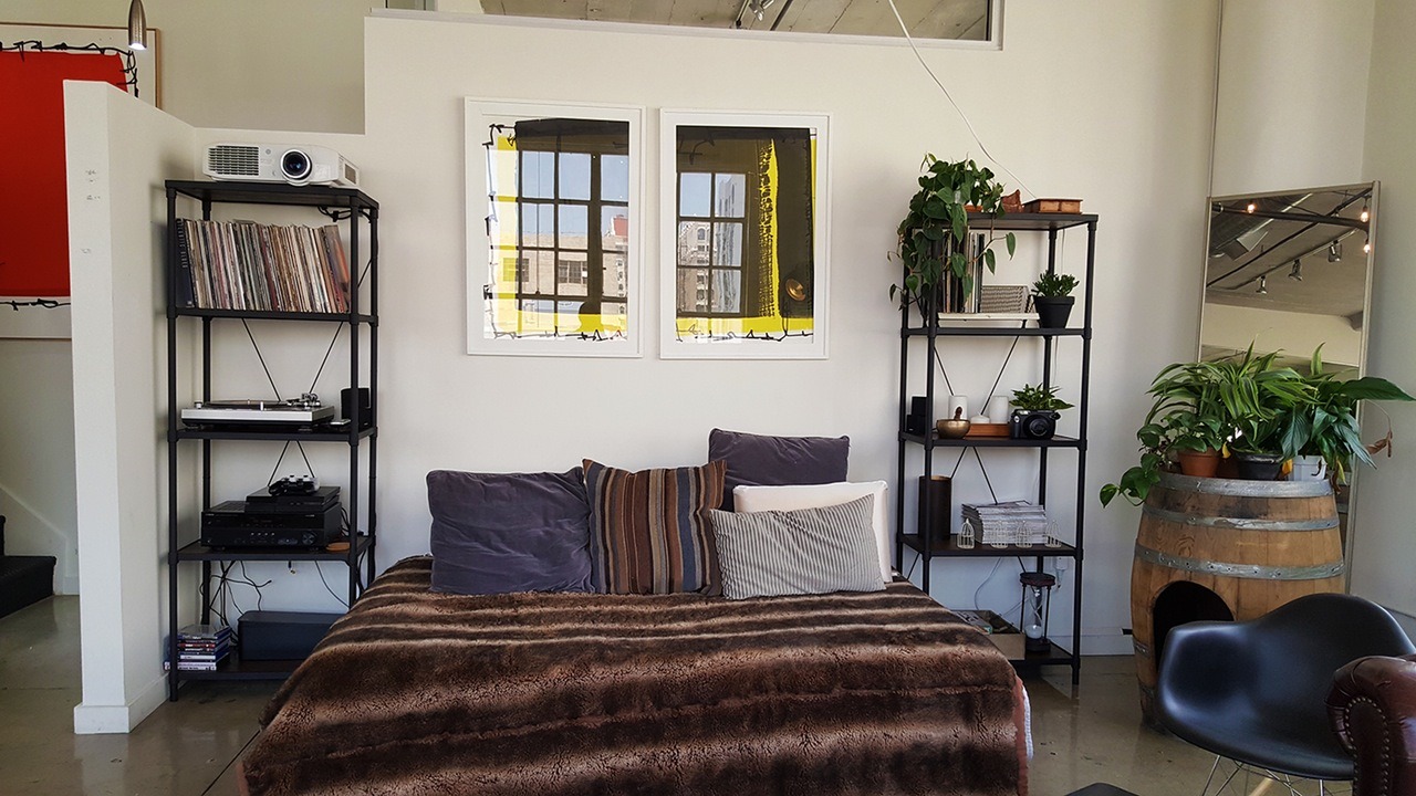 gravityhome:  Sunny industrial LA loft - floorplan   gravityhomeblog.com - instagram