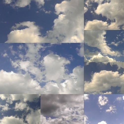 19791988: i made my own personal sky with the the baby clouds